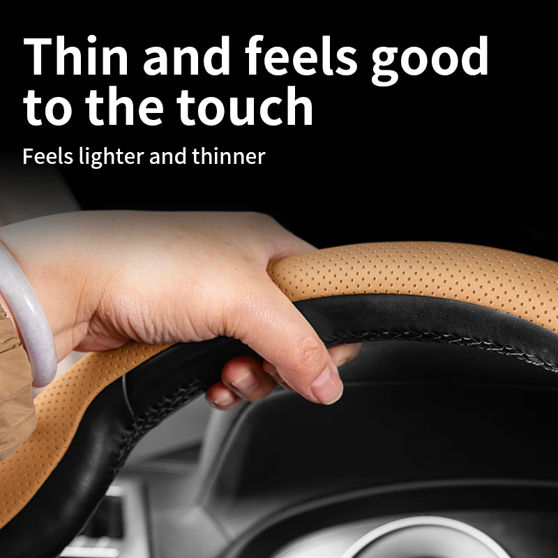 

For wildland Highlander，Grand Highlander Land Cruiser Prado LAND CRUISER PRADO LAND CRUISER Car Steering Wheel Cover Anti Slip