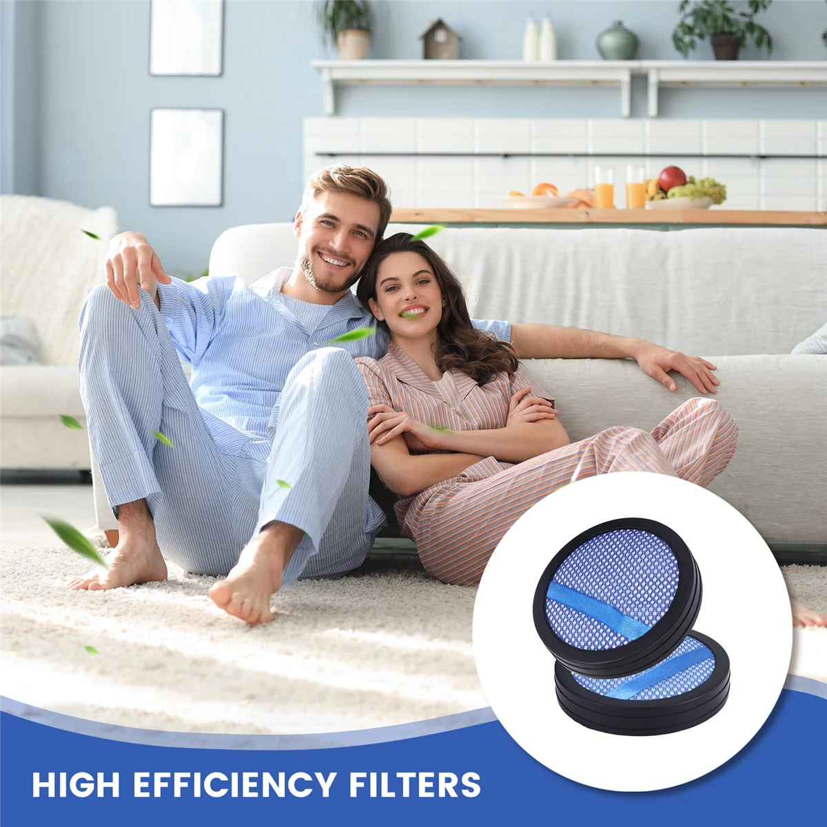 

A010 2 шт. сменный пылесос, аксессуары для бытового пылесоса, моющийся фильтр Hepa для Philips