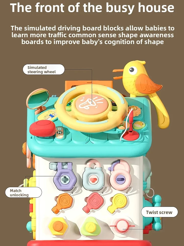 Montessori Educational Toys for Babies 6 To 12 Months and Over Role Play Early Learning Intelligence Development Kids Toys Gifts