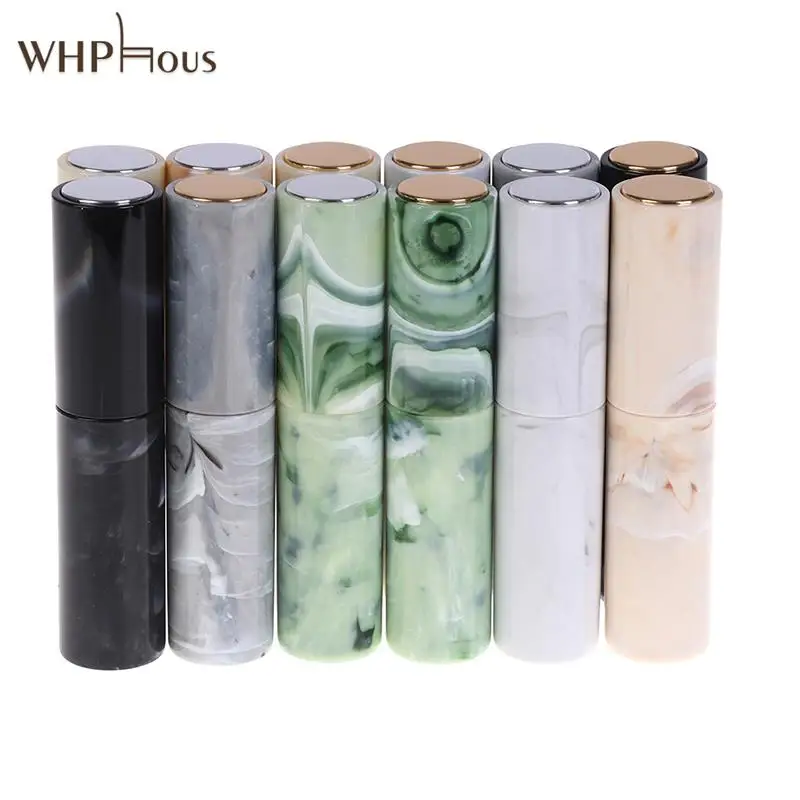 1PC 10ML Mini Portable Refillable Perfume Spray Bottle Marbling Makeup Water Atomizer Bottle Empty Container Travel Bottle Tool