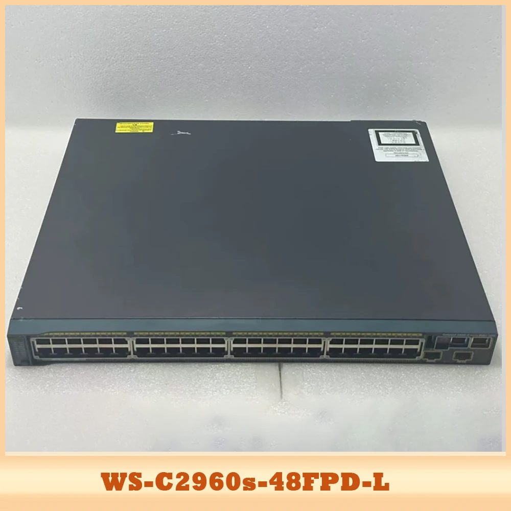 

WS-C2960s-48FPD-L 48-port Gigabit PoE 20-megabit SFP network switch