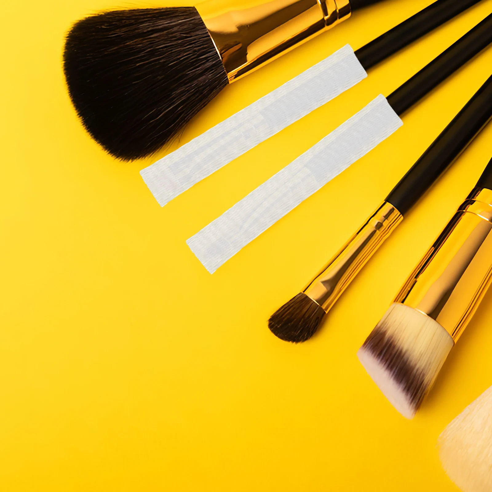 

100pcs Brush Protective Covers Mesh Design For Bristles Clean Storage Travel Case Tool Organizer Covers For Makeup