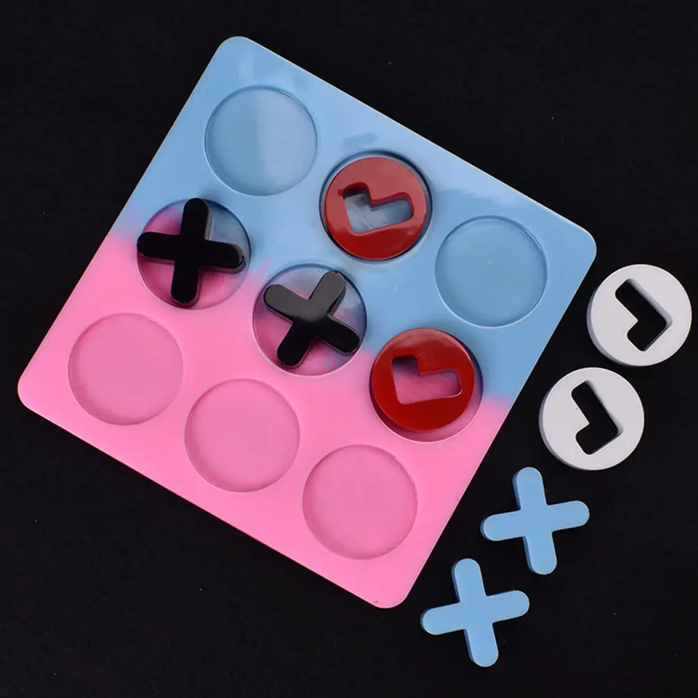 

1 pc Toe Mold Silicone For Resin Art Diy Board Game Reusable Non-Stick Chess Mold Game Night Craft Jewelry Making