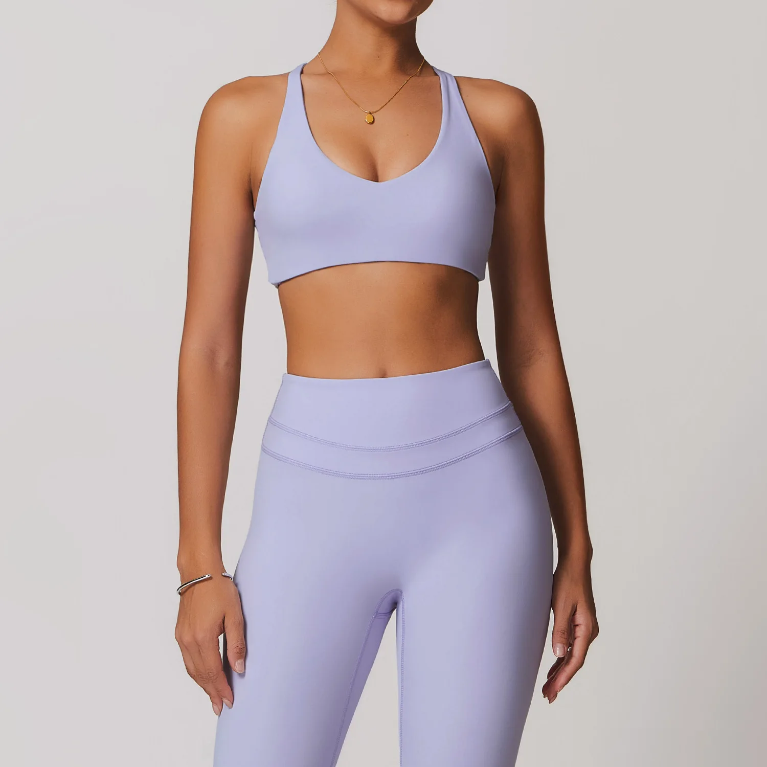 Soutien-gorge de yoga à séchage rapide pour femmes, sous-vêtements de course antichoc, haut d'entraînement, soutien-gorge de fitness, soutien-gorge de sport push-up croisé dans le dos