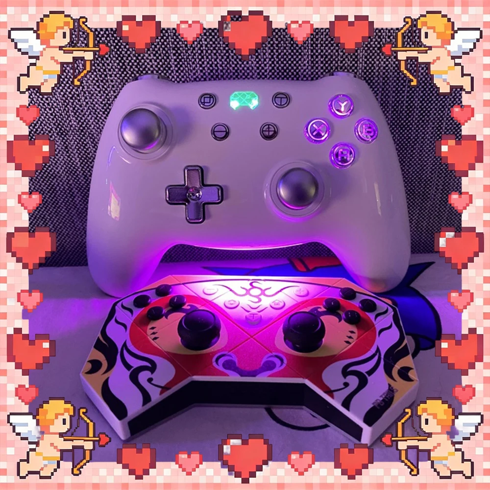 

PB TAILS CRUSH Sapphire Gamepads Wireless Bluetooth Game Handles Support windows Switch Steam Android iOS/MAC Gaming Controllers