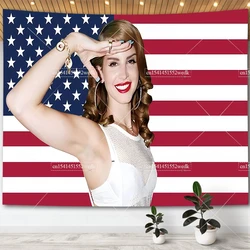 Lana Del Rey Flag Tapestry Wall Hanging Religious Tapestrys Room Decoration Aesthetic Art Posters Dormitory Decor Tapestries