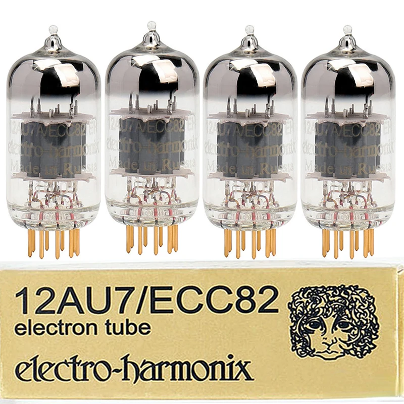 

EH 12AU7/ECC81 Gold Foot Tube Is Suitable for Tube Power Amplifier HIFI Audio Power Amplifier Speaker Factory Precision Matching