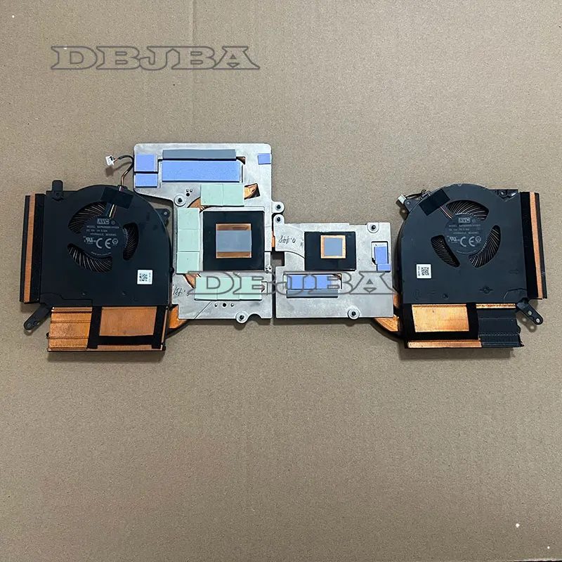 

Laptop CPU GPU Cooling Fan For Lenovo Legion 5 Pro-16ACH6H 5H40S20281 BAPA0909R1HY003 BAPA0909R1HY004 AT1ZV001VVO 10V Heatsink