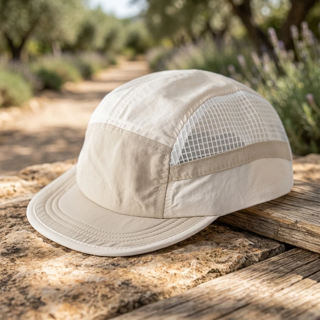 Japanese Color Matching Quick-drying Baseball Cap Summer Thin Running Sports Breathable Five-panel Casual Adjustable Sports Hat