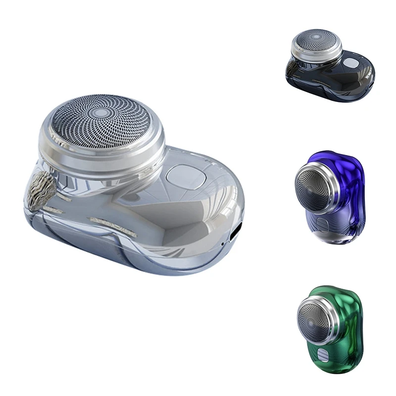 

Портативная электробритва USB для мужчин, карманная электробритва, триммер для бороды, цифровой дисплей, C