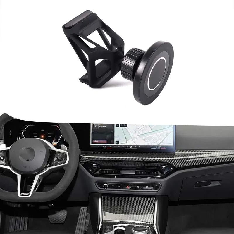 Car air outlet mobile phone holder GPS navigation holder for BMW 3 i3 4 i4 series G20 G28 G22 G26 M2 G87 M3 G80 M4 G82 2025-2026