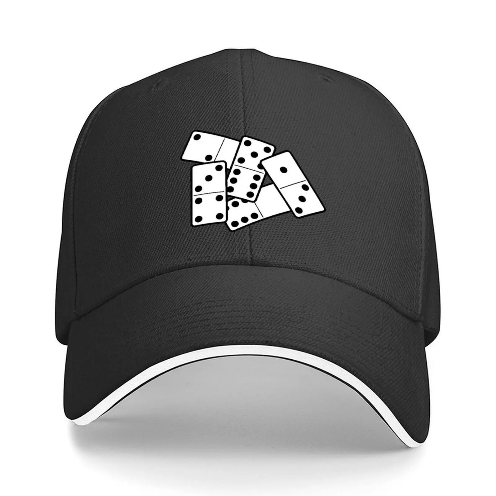 Dominoes Baseball Cap Big Size Hat hiking hat derby hat party Ladies Men's