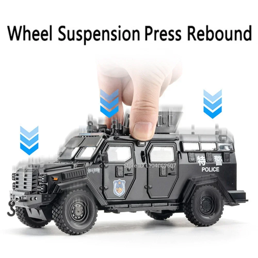 1:24 Schaal Speelgoed Model Zwaard Tand Tijger Explosieveilige Spinosaurus Voertuigen Legering Diecast Pull Back Militaire Auto's voor Jongens Geschenken