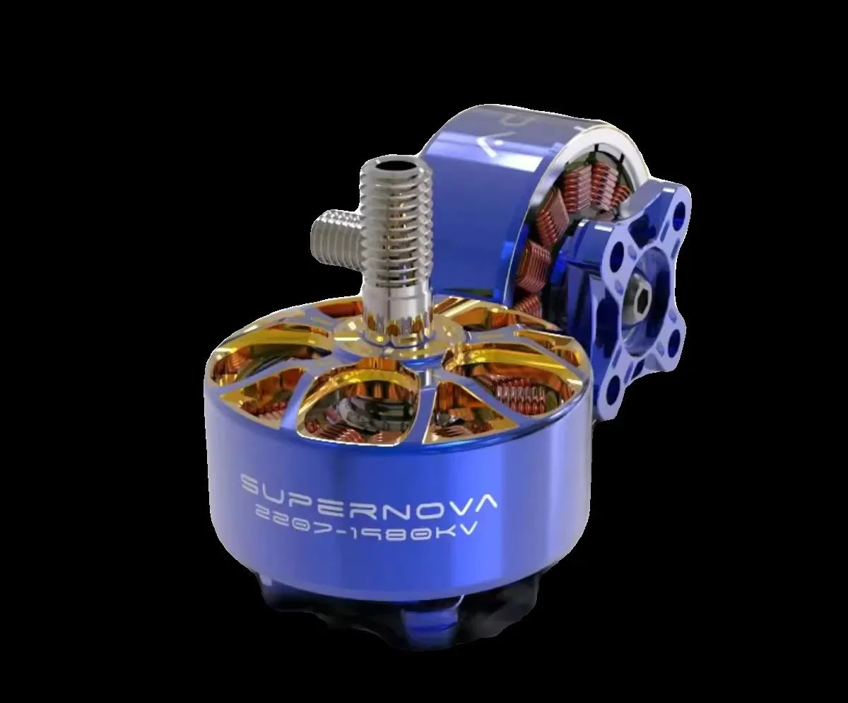 4 قطعة RCINPOWER AOS SUPERNOVA 2207 2207.5 محرك بدون فرشاة 1980KV 6S LIPO لطائرات بدون طيار RC FPV حرة 5 بوصة أجزاء ذاتية الصنع