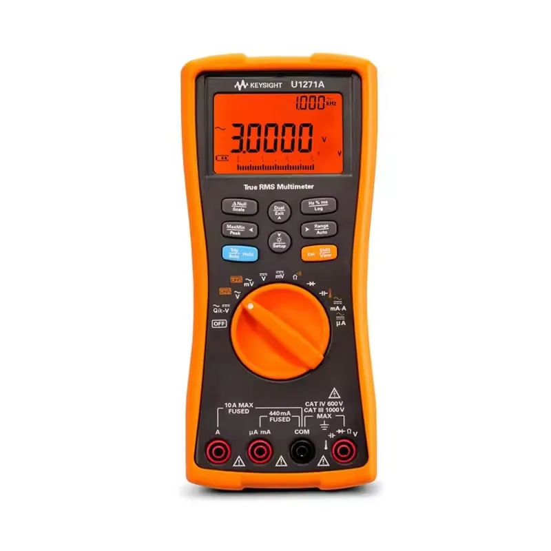 

Keysight IP54 waterproof and dustproof testing equipment U1271A handheld digital multimeter