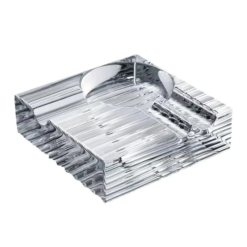 

ashtray, crystal cigar tank, home dining room, office ashtray, ornament tray.