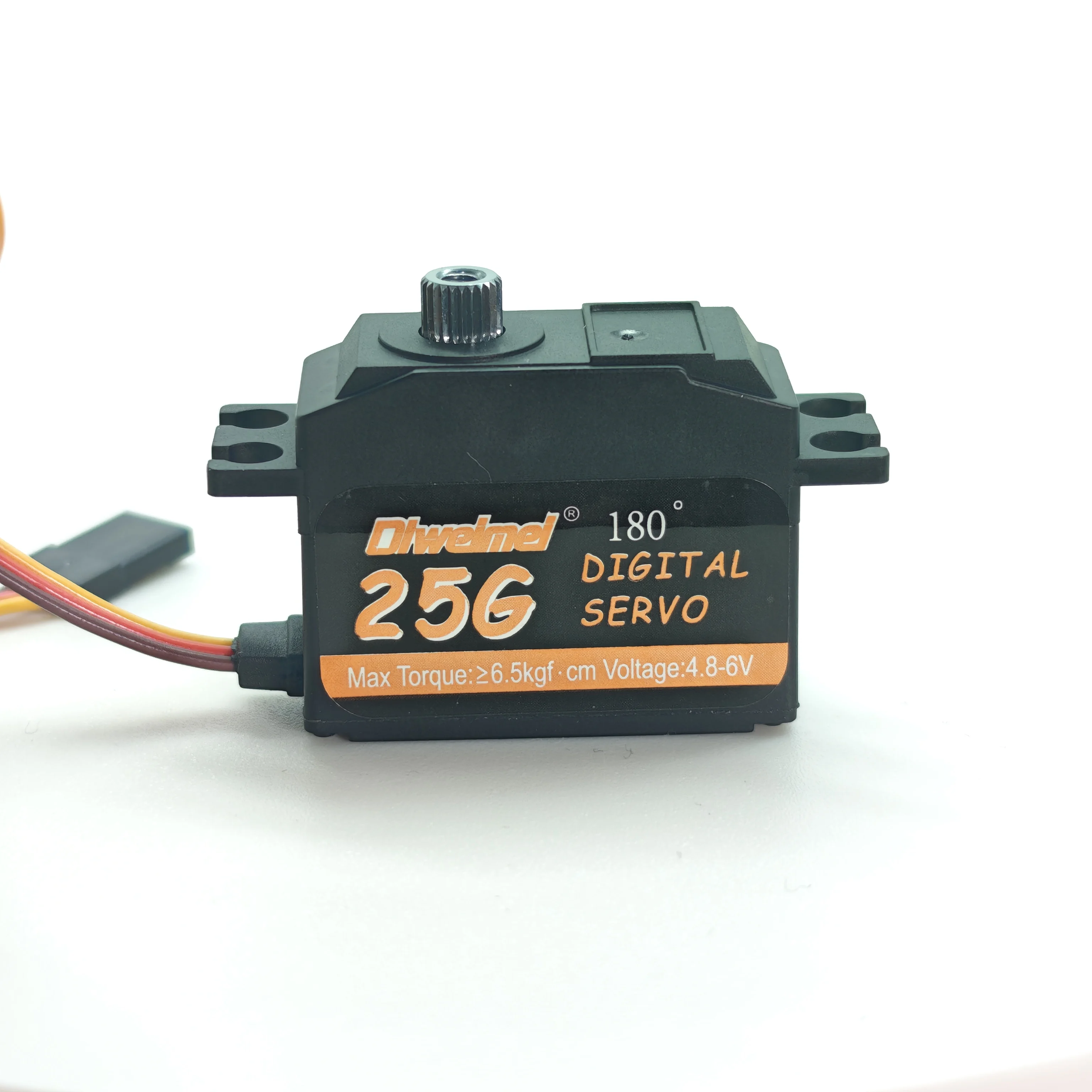 25g Servo Digital Metal Gear Servo High Torque4.8V-6.0V 5kg-6.5kg for RC Airplane Car Boat Robot Helicopter-Dlweimei