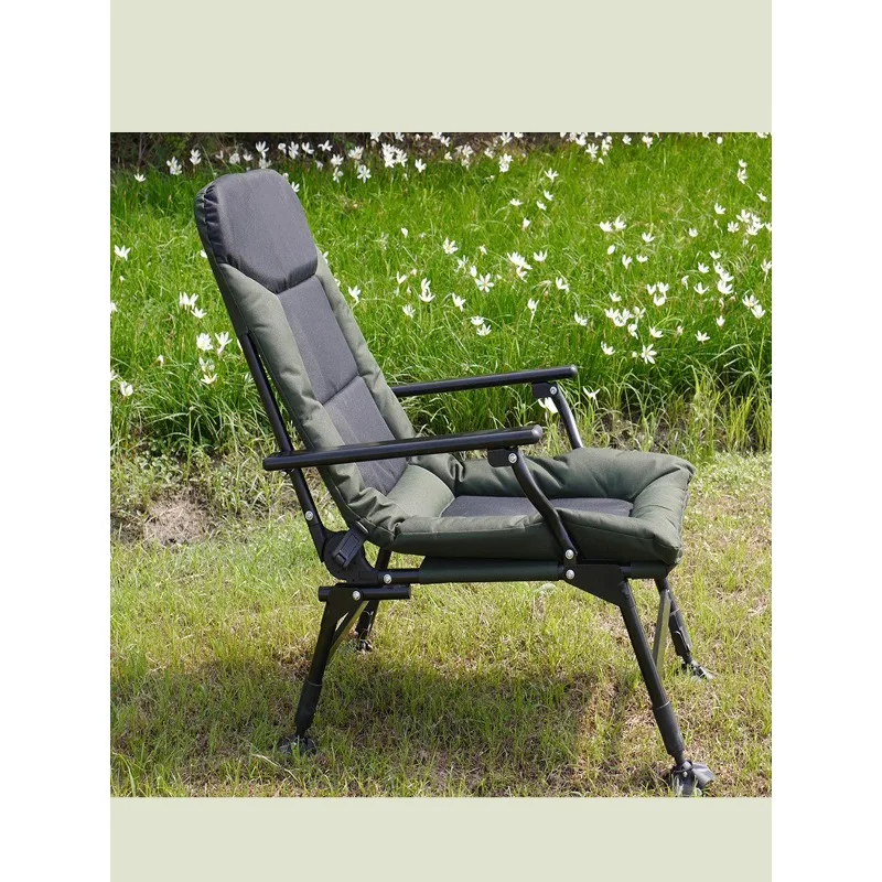 Fishing chair enlarged folding、chair widened leisure chair 、factory direct sales thickened new fishing chair