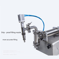 Semi Automatic One Head High Accuracy Viscous Liquid Filling Machine Beverage Milk Olive Small Soft Drink Oil Liquid Fil Machine