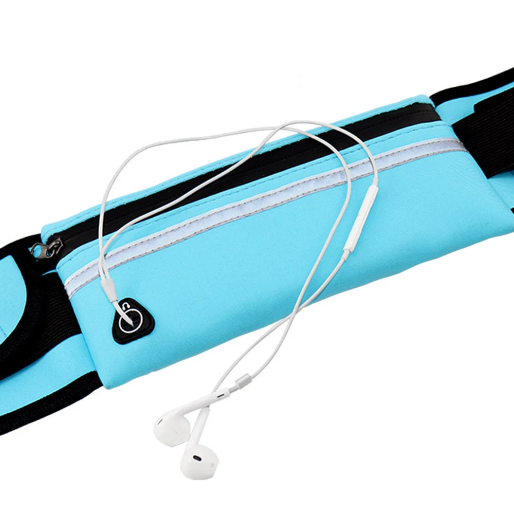 Sac de téléphone Marathon avec compartiment pour bouilloire à eau, sac de taille de sport Mobile, sac de course multifonctionnel étanche pour Sports de plein air