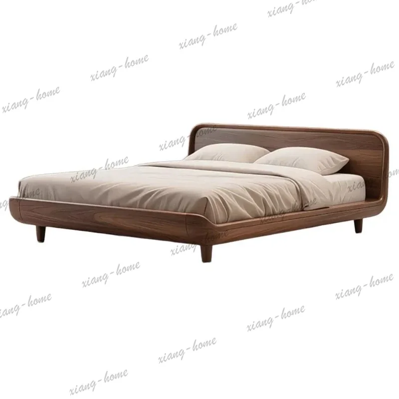 Princess Large Double Bed Bedrooms Frame Adult Wooden Platform Luxury Bed Frame Full Size Modern