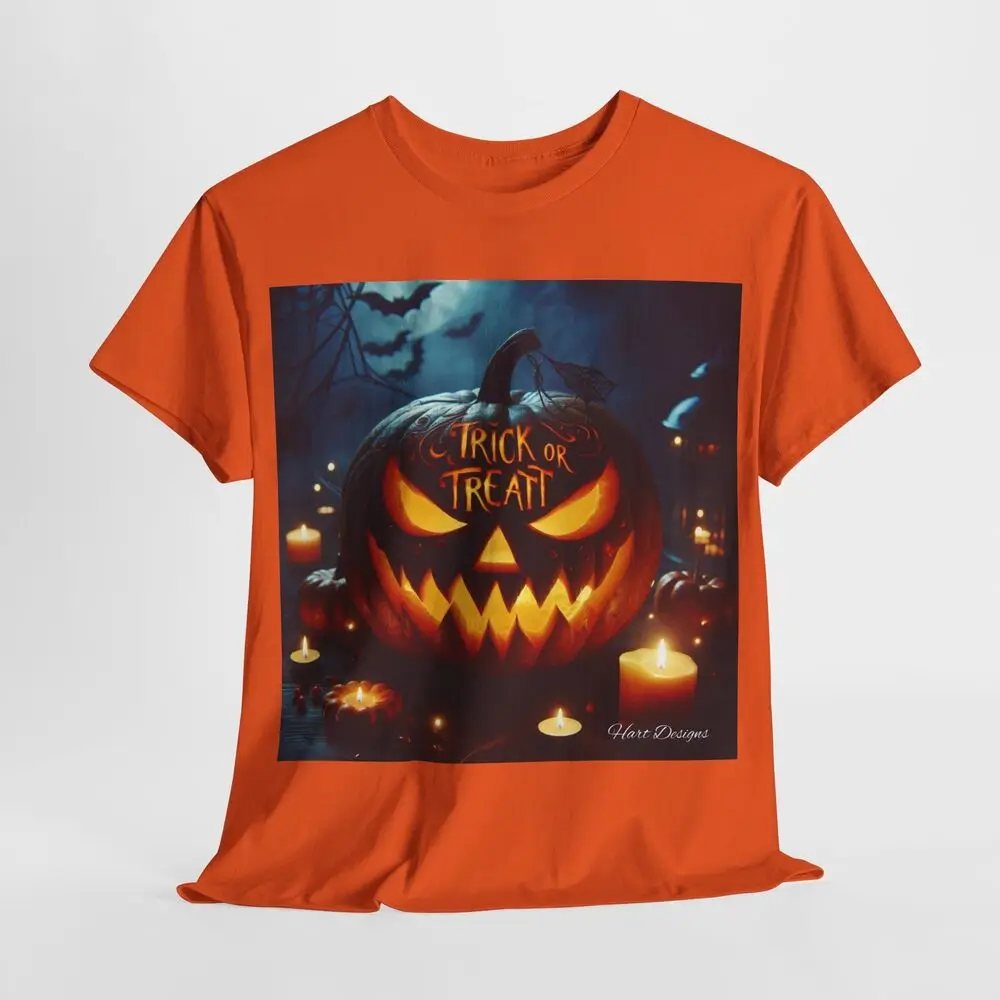 Men's Halloween Trick or Treat  Unisex T-shirts Luxury brand vintage oversized