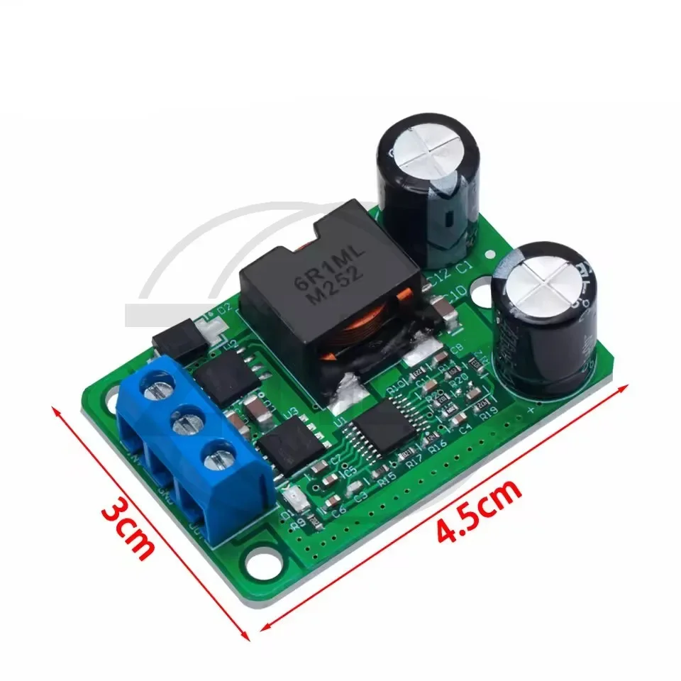 2Pcs DC-DC Buck Converter Module Input 9-35V 12V 24V to 5V 5A Step Down Power Supply Board