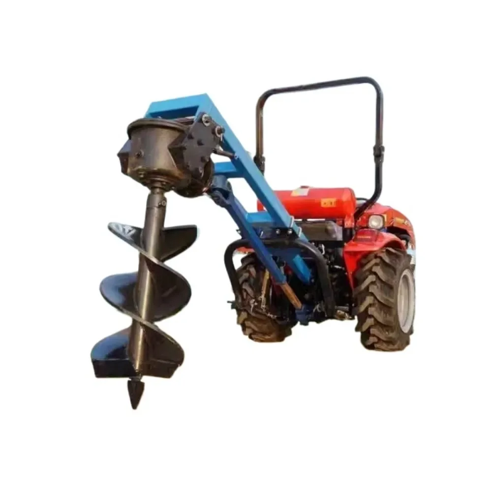 

Large scale tree planting digging machine
