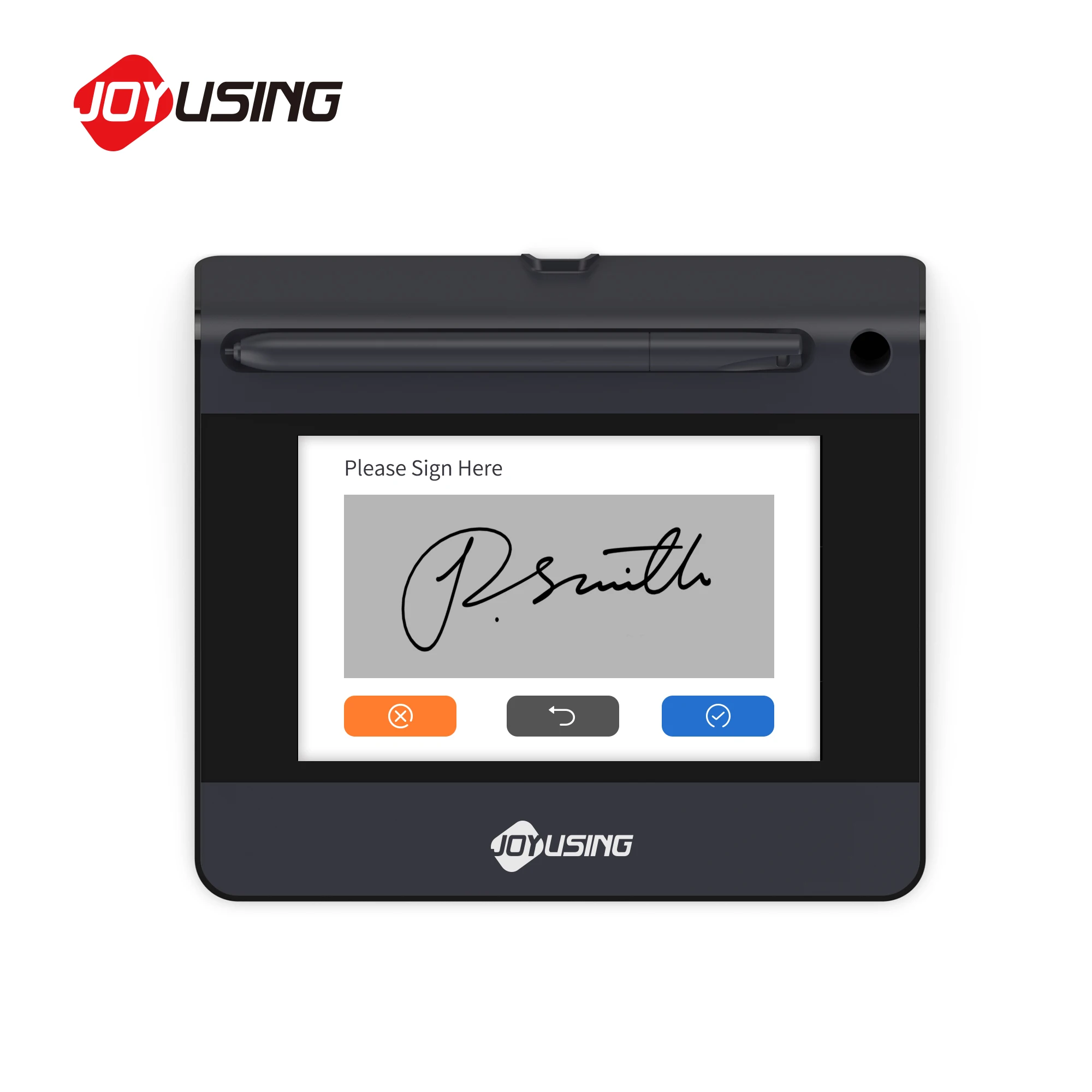 Lcd Signature Pad Handwritten Electronic Signatures Transaction Security With State-Of-The-Art RSA/AES Encryption