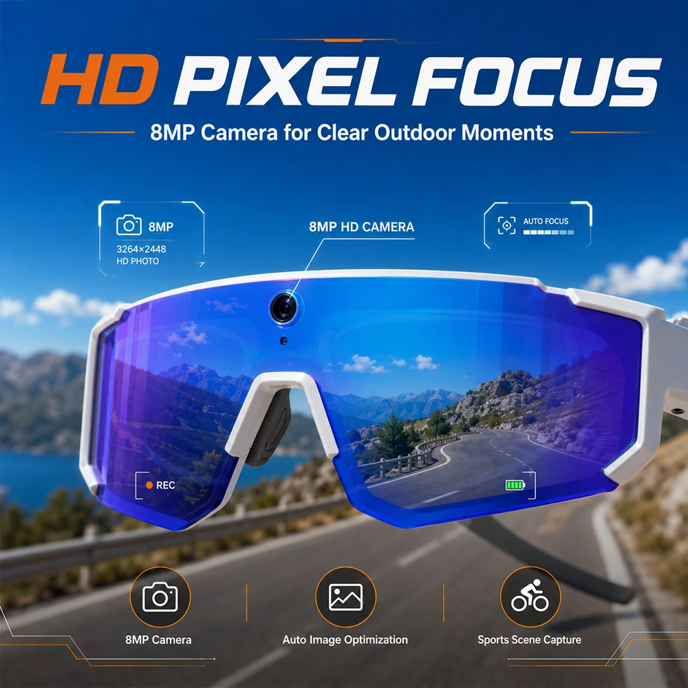 2026 Smart Outdoor Recording G - огляд і ціна Smart Glasses Lens