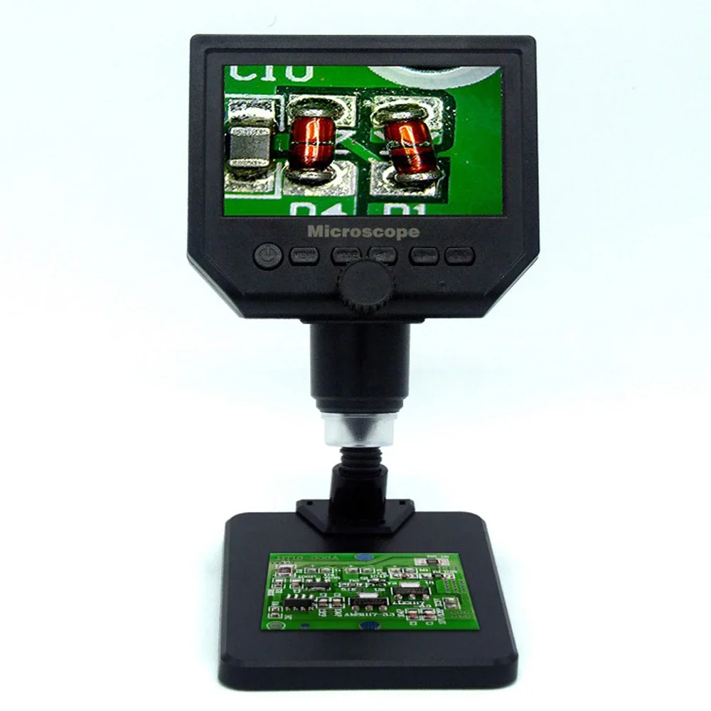 Zz لإصلاح ثنائي الفينيل متعدد الكلور المحمول شاشة 4.3 بوصة مجهر رقمي USB لاسلكي مع حامل أنبوب سانكي #1