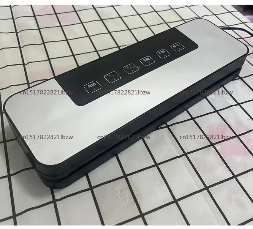Portable Mini Electric Automatic Vacuum Sealer For Home Commodity Use Plug-in ABS Material 30cm Sealing Width