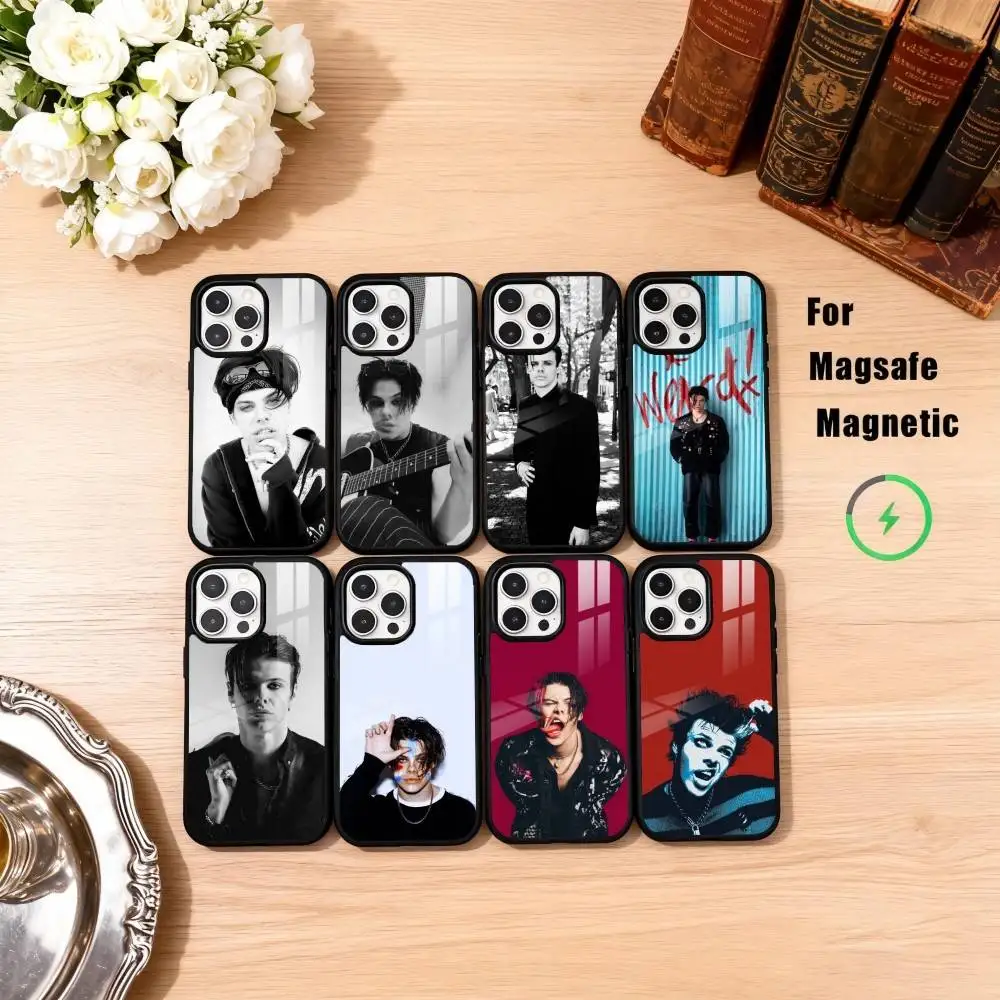 

C-Cool Y-Yungblud Singer Phone Case For iPhone17,16,15,14,13,12,11 Plus,Pro Max Magnetic For Magsafe Wireless Charging
