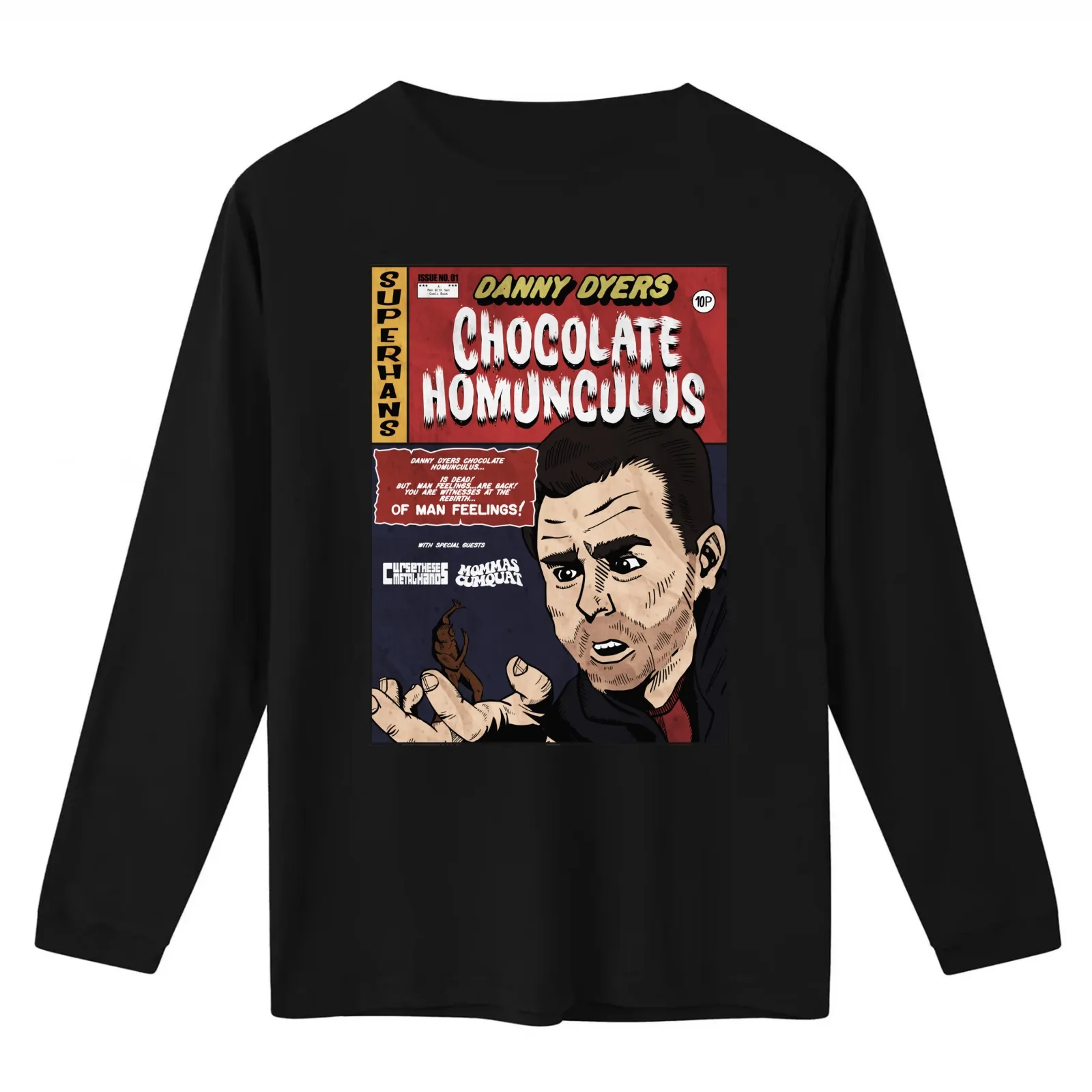 Danny Dyers Chocolate Homunculus T-Shirt Summer Casual Cotton Tee Oversized Streetwear Tops Vintage Graphic Print