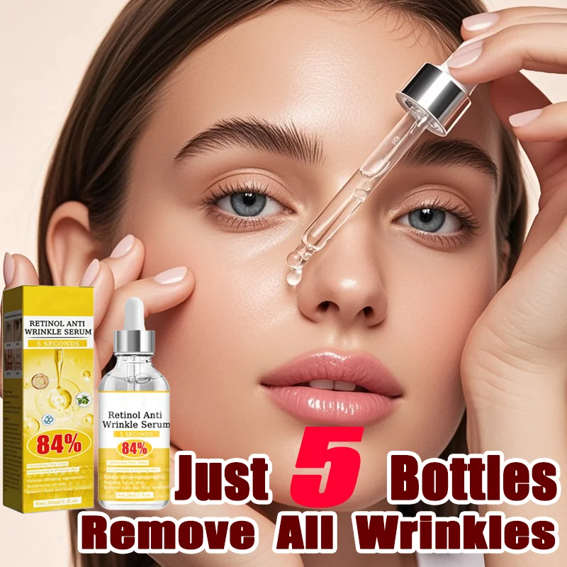 Facial Anti-Wrinkle Essence Pure Hyaluronic Acid Serum Face Lift Tightening Frim Improves Skin Elasticity Reduce Eye Fine lines