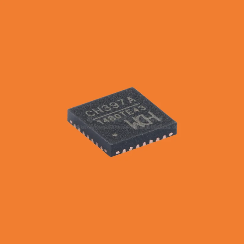 10pcs/Original Genuine CH397A QFN-24 High Integration Low Power USB Network Card Chip