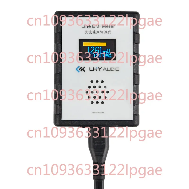 OLED Digital Display Mains Noise Tester EMI Measuring Instrument Broadband AC Power Meter Ripple Analyzer