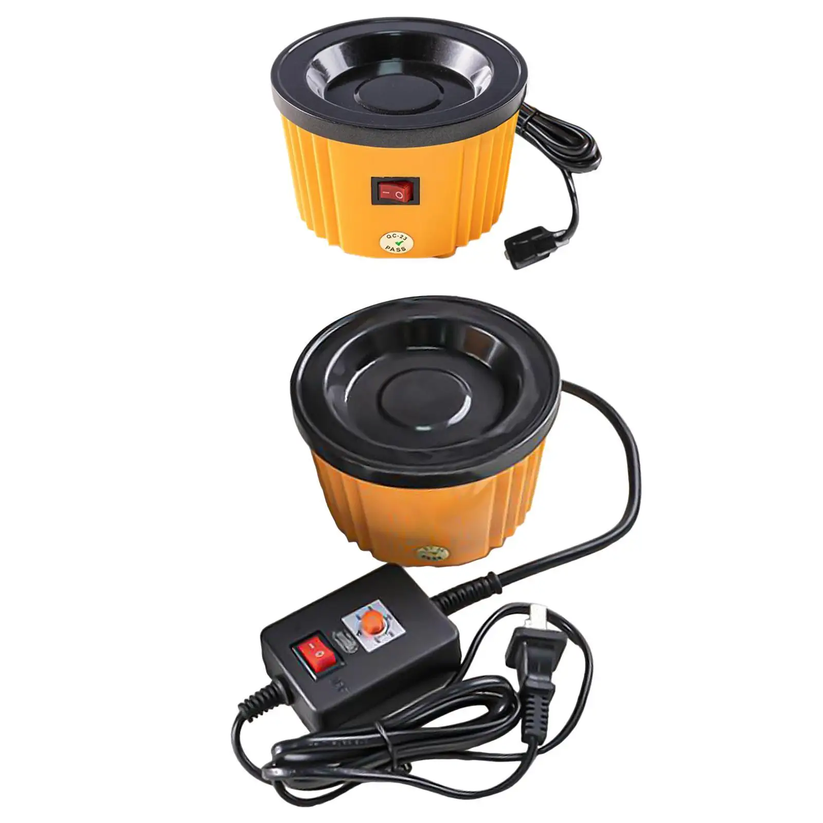 Electric Hot Glue Pot 100W - Sleek Design for Crafting Projects