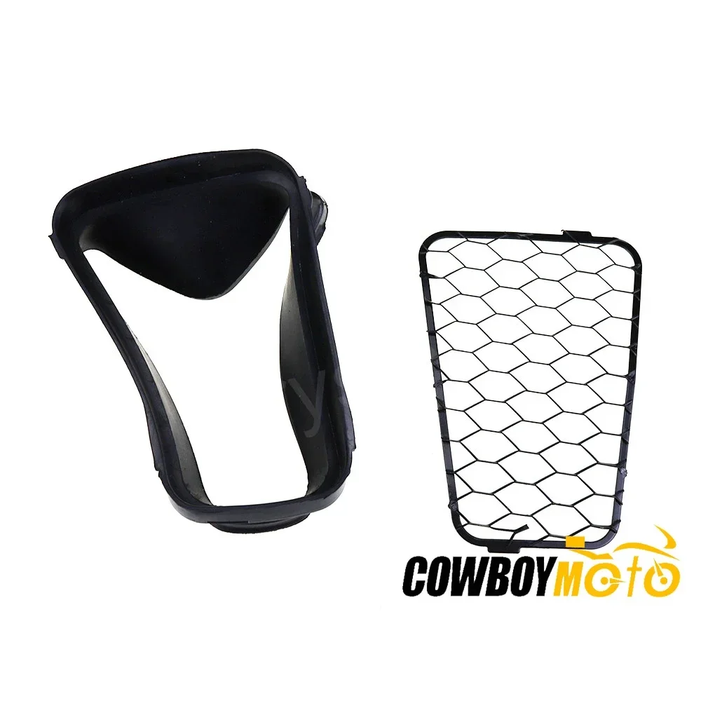 Motorcycle Ram Air Intake Tube Duct Mesh Black For Honda CBR600RR 2007 2008 2009 2010 2011 2012 CBR600 RR 07 08 09 10 11 12