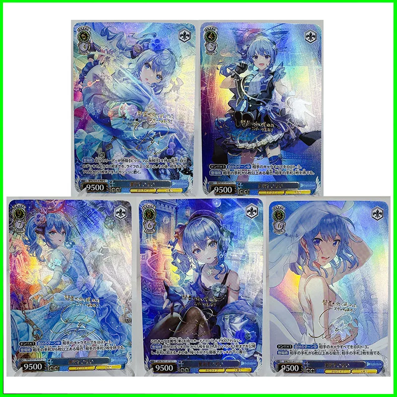 Wife Card Collectible Card Boy Games Toys Tabletop Games Birthday Gift DIY Anime Nakime Paimon Sango Rin Premium Flash Card 19PC