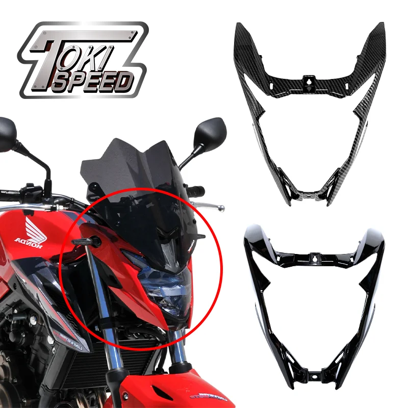 

Motorcycle Front Headlight Hood Fairing Panel Cover Nose Head Cowl Fit For CB500F CB 500F CB500 F 2016 2017 2018
