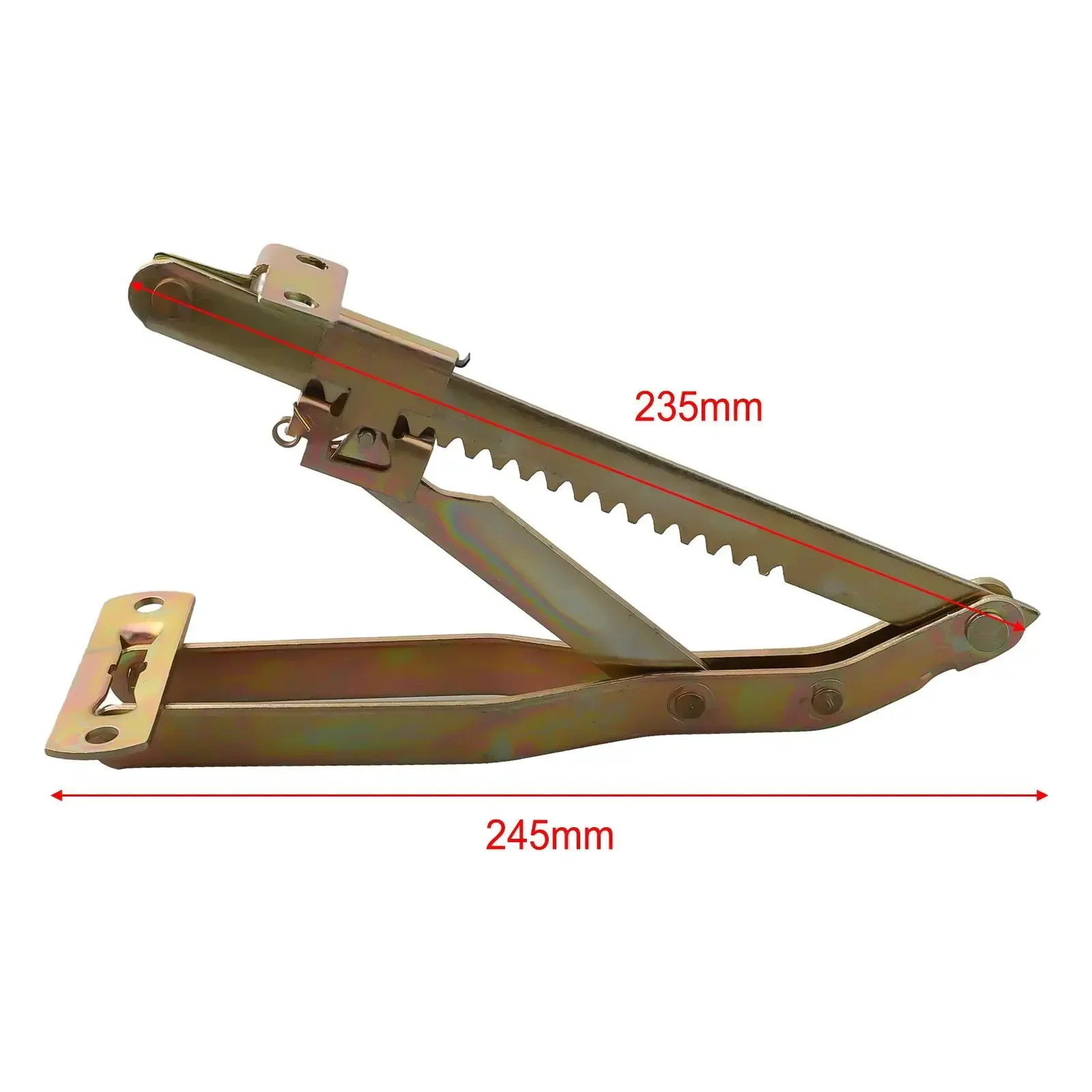 Adjustable Angle Hinge MultiLevel Headrest Heavy Duty Hinge Installation Iron Lifting Massage Bed Space Saving