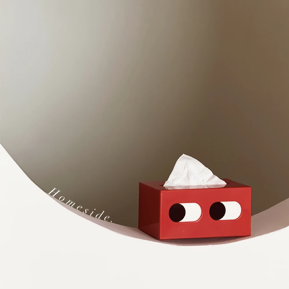 

Fun napkin storage, creative drawer-style cute cartoon desktop ornament