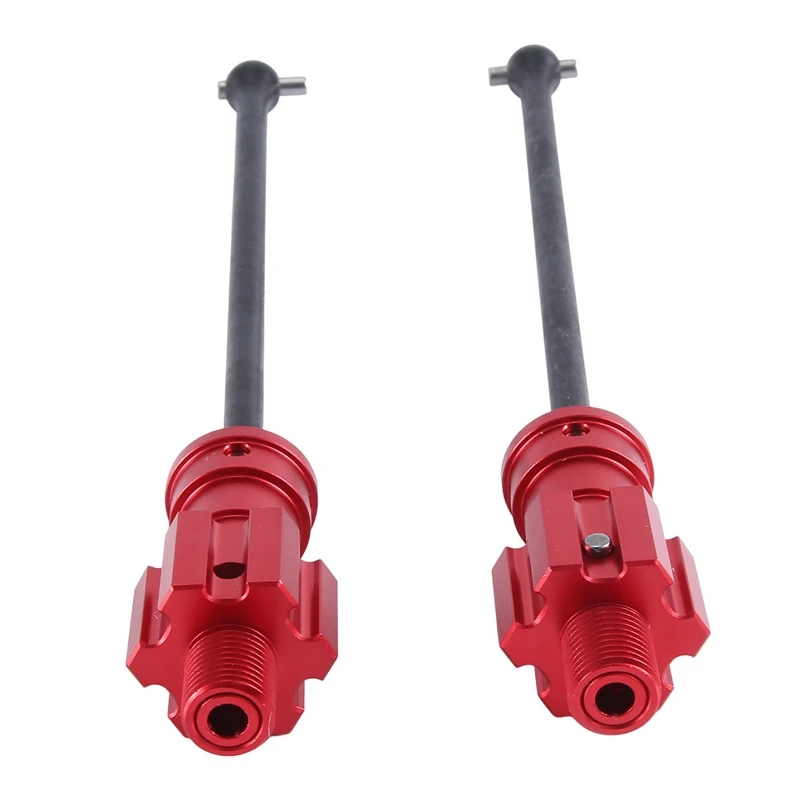 2PCS Widemaxx Steel Extended Drive Shaft CVD For 1/10 Traxxas MAXX Widemaxx RC Car Upgrade Parts