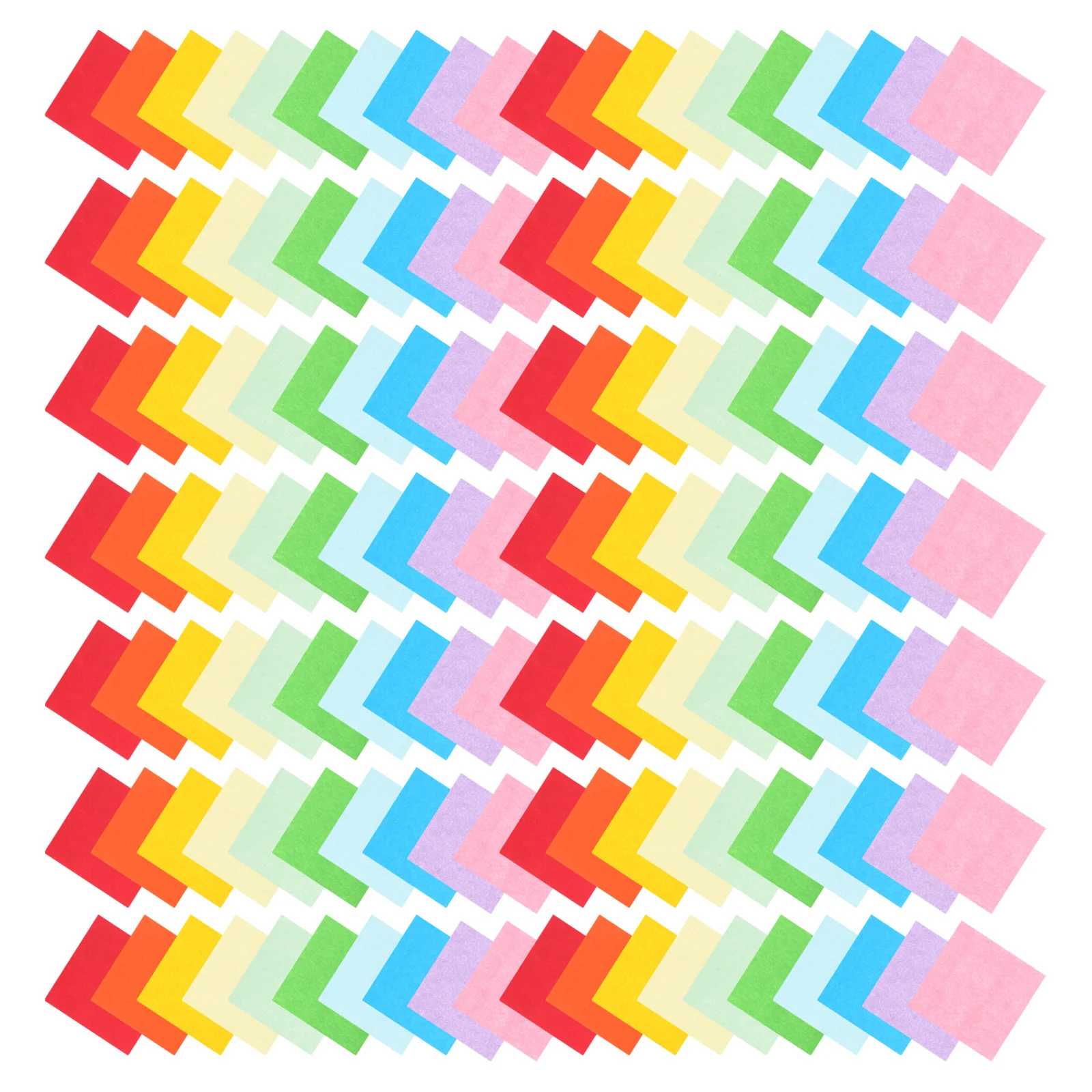 

500 Sheets Square Colored Origami Paper Double Sided Folding Paper for Craft Projects Educational DIY Decoration