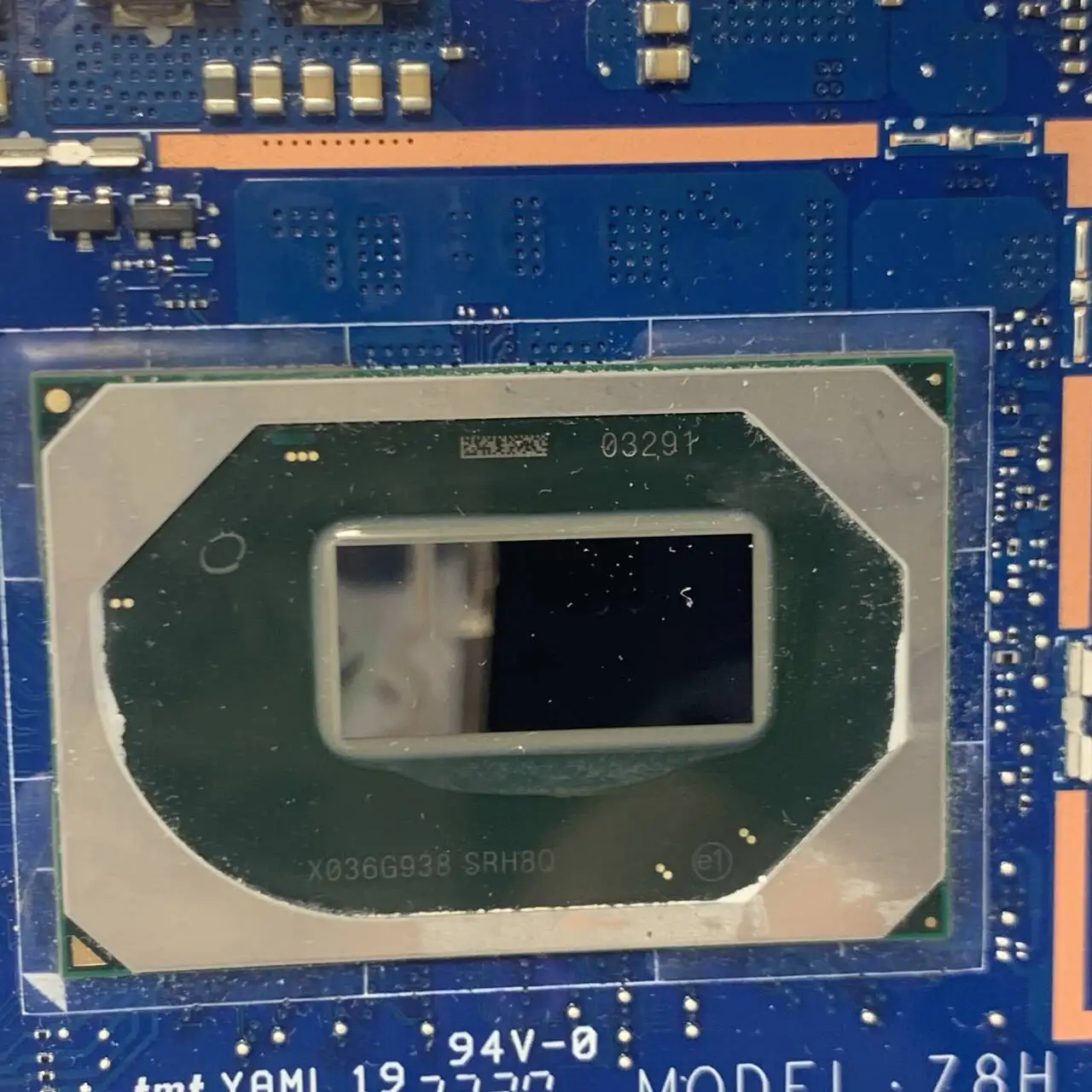 DA0Z8HMBED0 لشركة أيسر اللوحة الأم للكمبيوتر المحمول مع SRH8Q I7-10750H CPU N18P-G62-A1 GTX1650TI NBC5U11001 100% تم اختبارها بالكامل وتعمل بشكل جيد