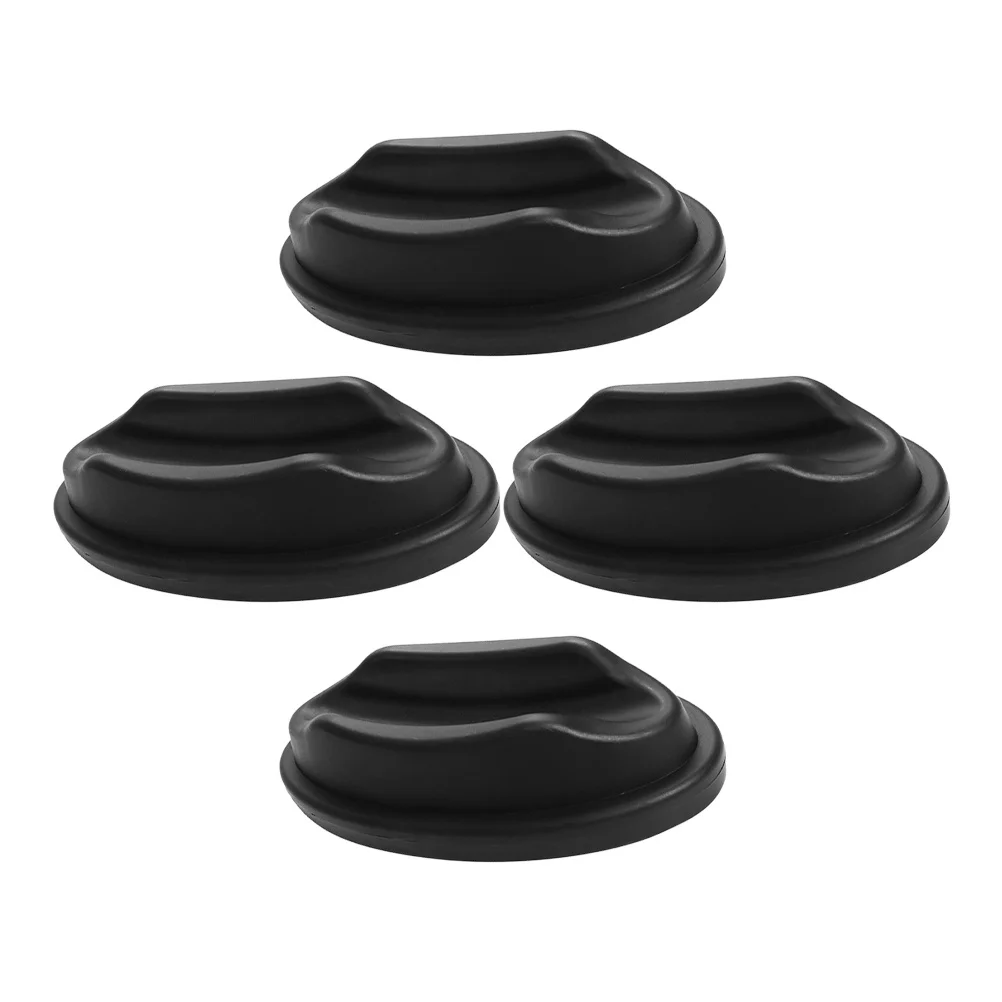 4Pcs Front Wheel Pad for Bike Trainer Stand Riser Block Cycling Indoor Riding Platform Stable Base for Road and Mountain Bikes