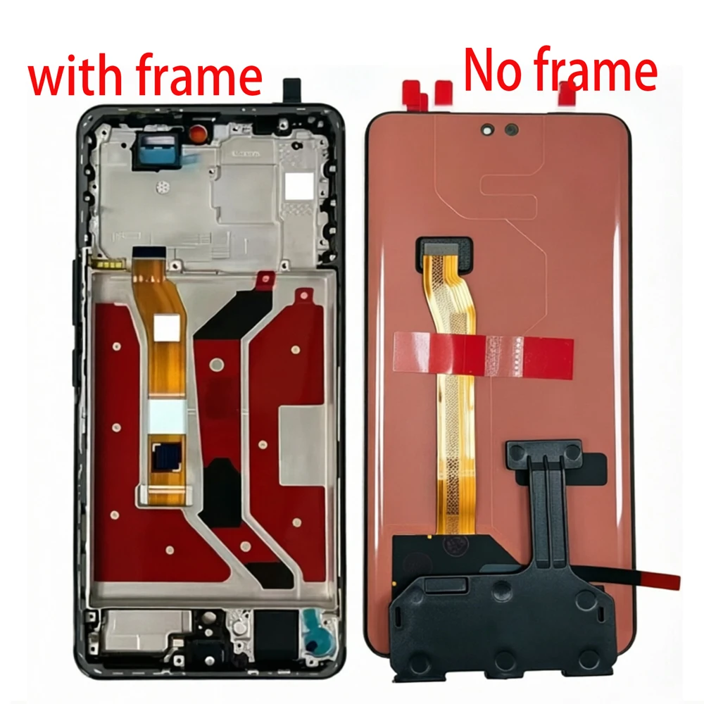 For Huawei Honor X9c X60 Pro LCD With Frame 6.78''AMOLED LCD For Honor Magic7 Lite BRP-NX1 Display Screen Touch Digitizer