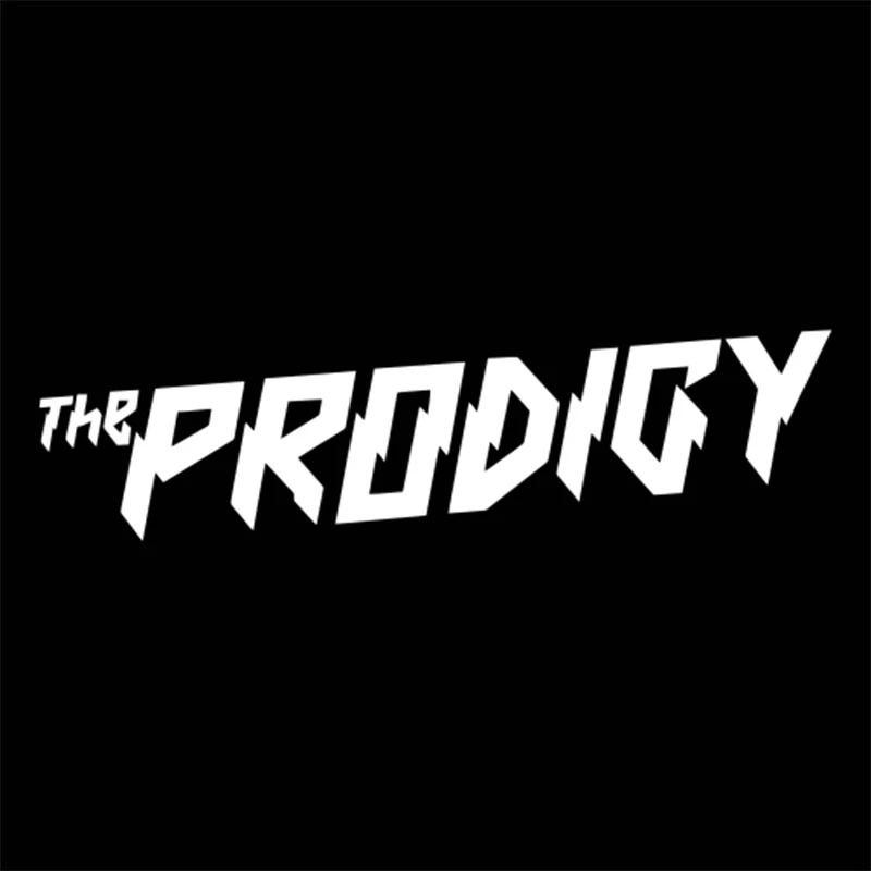 The Prodigy Word Decal Vinyl Car Stickers Accessories Black White