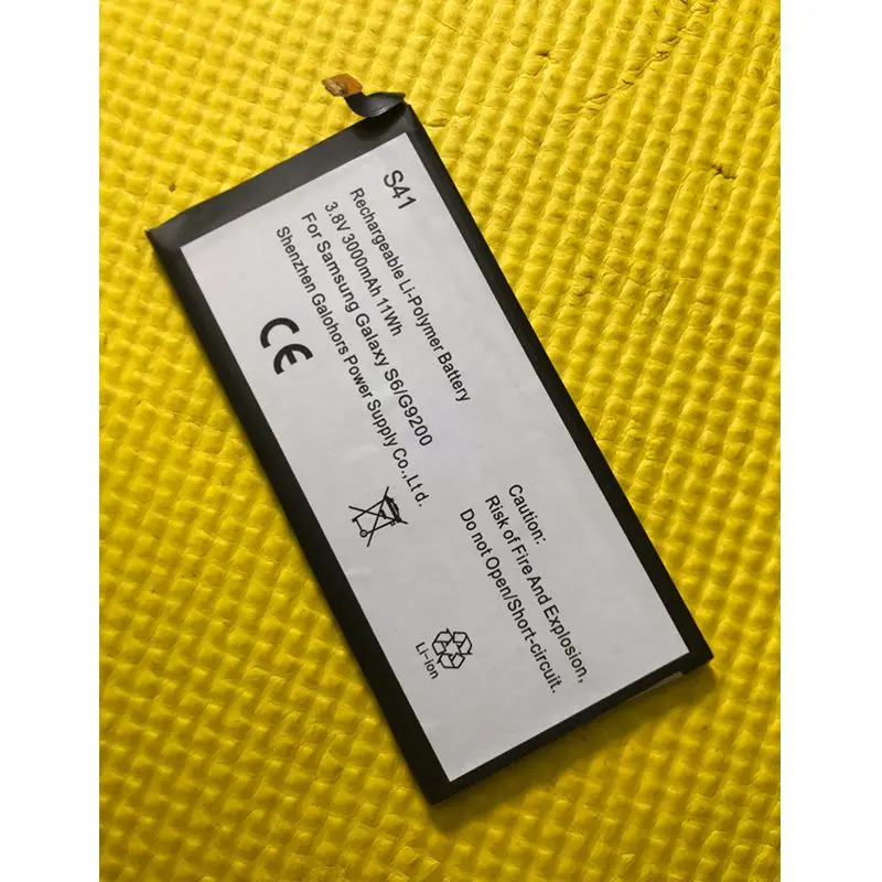 

3.8V Li-polymer battery for Samsung S6/G9200 EB-BG920ABE High Quality